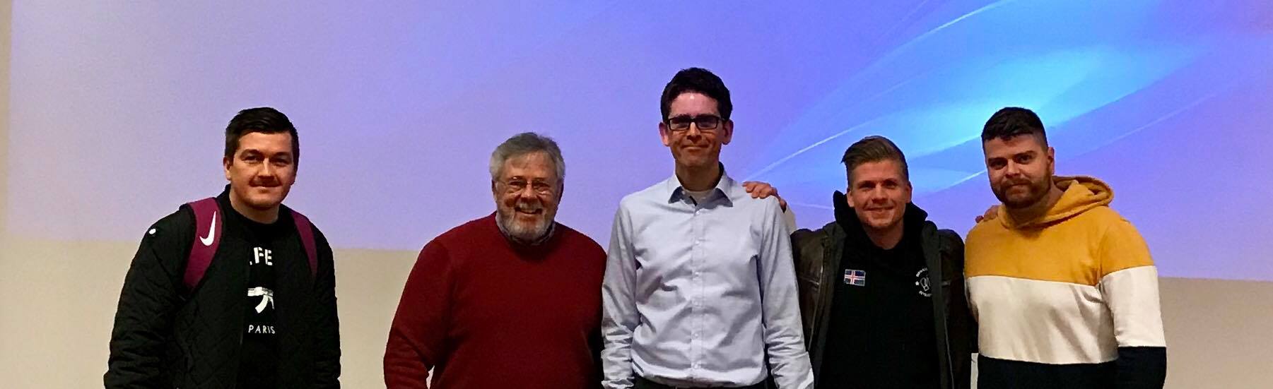 Professor Roger Byrd, participated in an academic observation at the University of Iceland in Reykjavik from March 20-22. Byrd visited Dr. Maximilian Conrad’s Political Theory classes and witnessed Icelandic students’ presentations on human rights. Conrad is the author of numerous works including his recent book, “Bridging the Gap? Opportunities and Constraints of the European Citizens’ Initiative.”