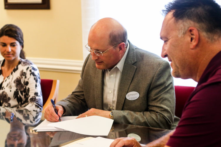 BrewtonParker signs on 7.2 Million Federal Loan BrewtonParker College